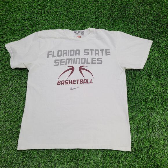 Vintage NIKE Florida State Shirt Small 19x24 Basketball Baggy - Picture 1 of 14